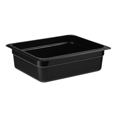 Cambro Camwear Polycarb Food Pan GN 1/2 100mm 5.9 - Black