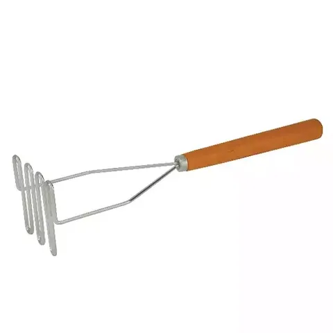 Potato Masher Wood Handle 550Mm