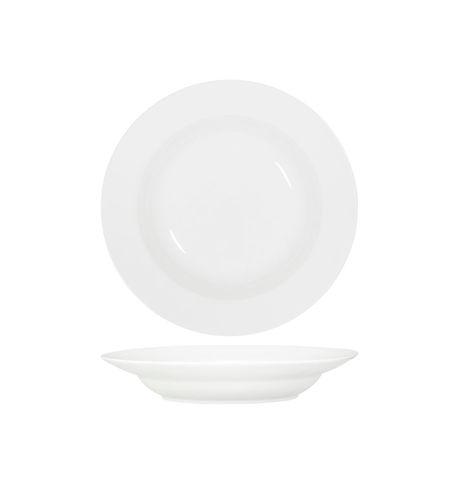 Bowl Pasta Soup Deep Rim Shape Core Tablecraft White 270x52mm