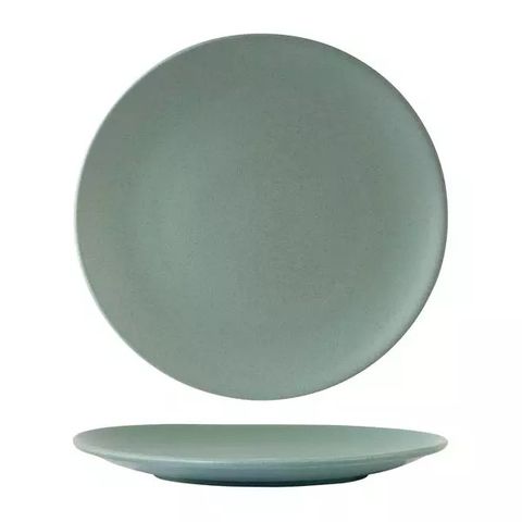 Mint Round Coupe Plate, Colour Range:&nbsp;Mint, Diameter:&nbsp;285&nbsp;mm, Brand:&nbsp;Zuma