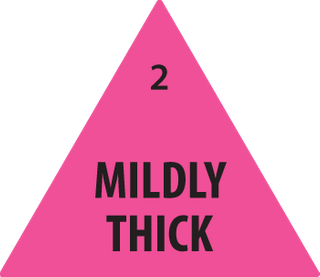 Removable 30mm Triangle Mildly Thick (Pink) /500