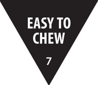 Removable 30mm Triangle Easy To Chew (Black) /500