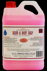 5Lt Pink Hand & Body Soap