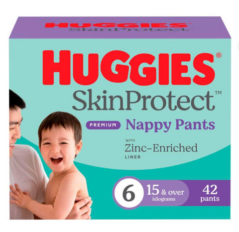 HUGGIES SkinProtect Nappy Pants Size 6 42