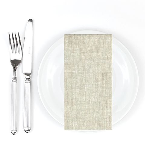 Napkin Extra Soft 40x40 GT Taupe x 600 (12x50) Compostable