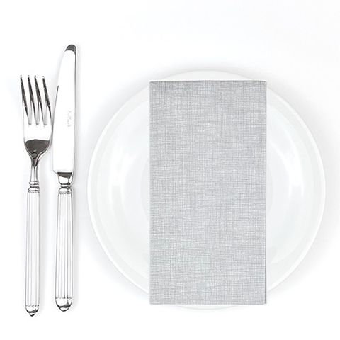 Napkin Extra Soft 40x40 GT Grey Light x 600 (12x50) Compostable