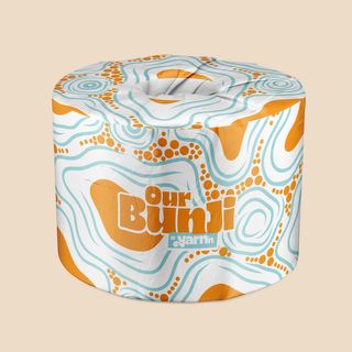 Our Bunji by Yarn'n Toilet Tissue Recylced 2 Ply 400 Sheet