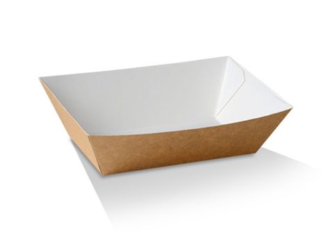 #3 Medium Tray Brown Cardboard / 500