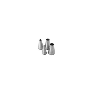 Pastry Tube S/S Plain Set of 10