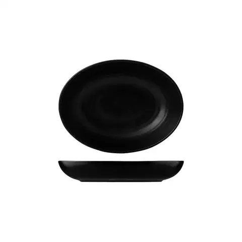 Dudson Bowl Oval Deep  Jet 164x216mm 482ml