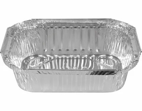 Medium Rectangular Foil Container 214X151X46Mm