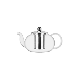 Brew Teapot Glass Infusion W/Filter& Abs Knob 800ml