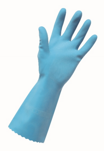 Edco Merrishine Silverlined Glove Blue Xl 12/Pack