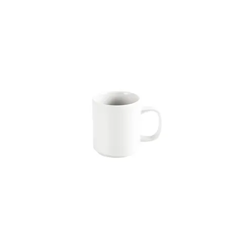 Tablecraft Core White Banquet Coffee Mug Stack 275ml
