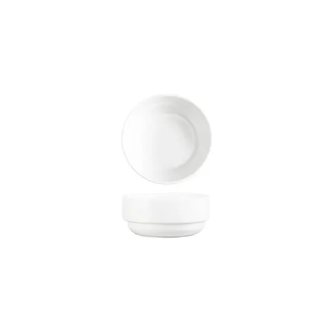 Tablekraft Core White Banquet Oatmeal Bowl Stackable