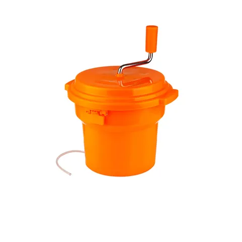 Jiwins Salad Spinner Orange PP 400 X 470mm 11.4l