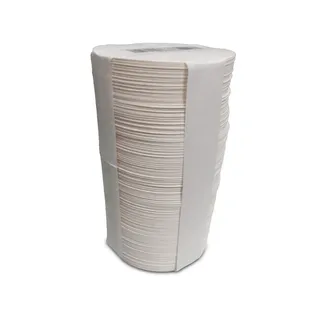 Wobbly Boot Drink Coaster Round White