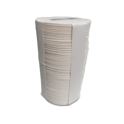 Wobbly Boot Drink Coaster Round White