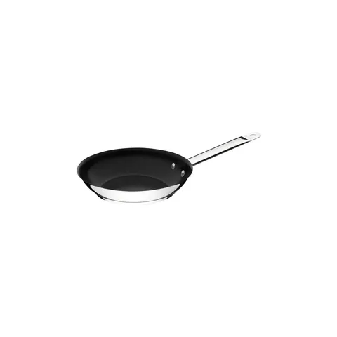 Professional Frypan Non-Stick Stainless Steel 200x49mm / 1.1Lt