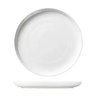 Round Coupe Plate Artisan Ivory 300mm 6/Ctn
