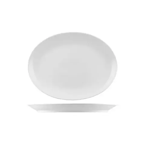Rak Nano Oval Coupe Plate White 260 X 190mm