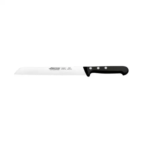 Arcos Bread Knife Serrated Black Handle 200Mm