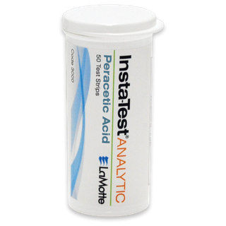 PAA Test Strip Lamotte 0-160 ppm 50 strips