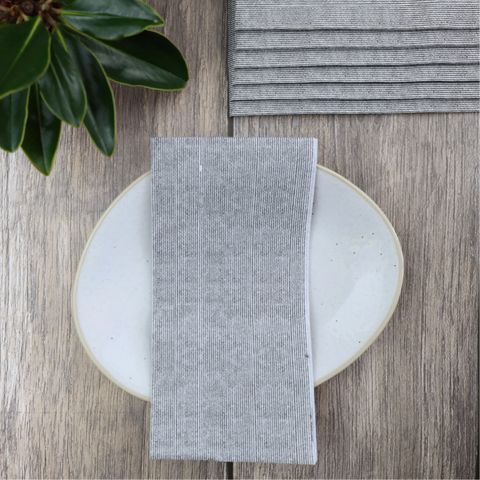 Bionap Napkin Jill Black GT Recyclable 960/Ctn