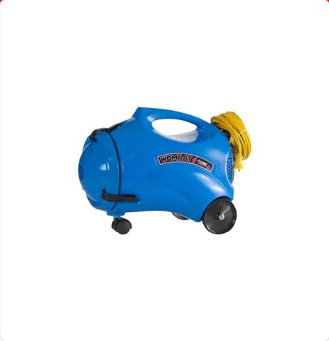 Polivac Wombat Canister Vacuum 1100w 2 stage motor 240V. 8L Dust bag