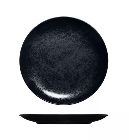 RAK Karbon Black Round Coupe Plate 210mm
