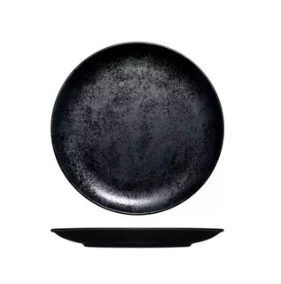 RAK Karbon Black Round Coupe Plate 240mm