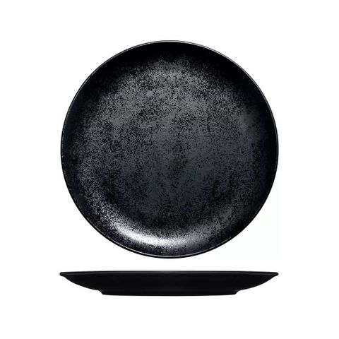 RAK Karbon Black Round Coupe Plate 270mm