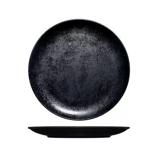 RAK Karbon Black Round Coupe Plate 270mm