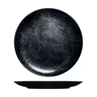 RAK Karbon Black Round Coupe Plate 290mm