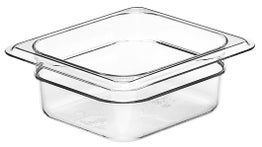 Cambro Insert Pan PCarb 1/6 65mm 1lt - Clear