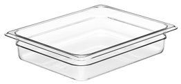Cambro Insert Pan PCarb 1/2 65mm 3.9lt -Clear