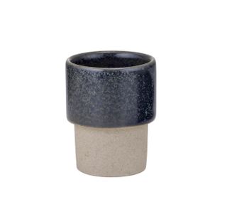 Tumbler Stack No Hdle Brew Pottery Grey Cast 90ml