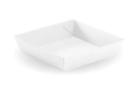 Takeaway Tray White Square178x178x45mm