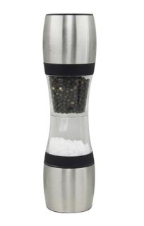 Chef Inox Dual Mill Salt/Pepper Acrylic/Stainless Steel 230mm