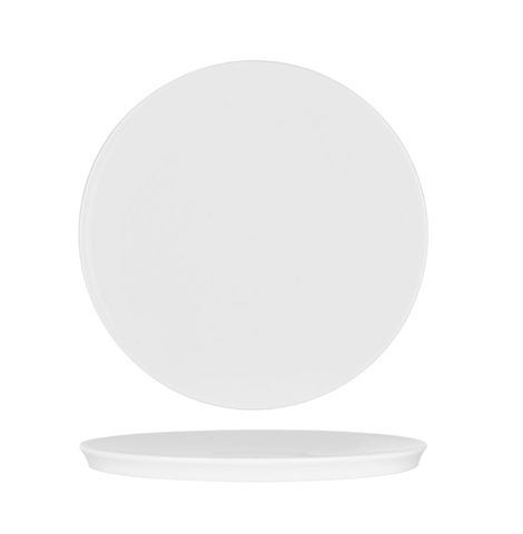 Royal Poracelain White Album Round Presentation Plate 220X15Mm