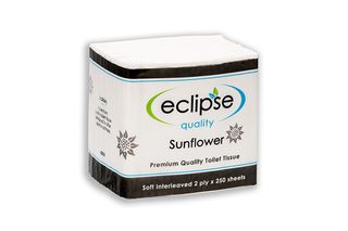Eclipse 2Ply Interleaved Toilet Tissue 250Sh /36Sunflower
