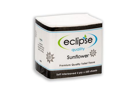 Eclipse Sunflower Interleaved Toilet Tissue 2Ply 250 Sheet /36