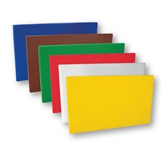 Cutting board Poly - 380x510x13mm Set of 6 Colours