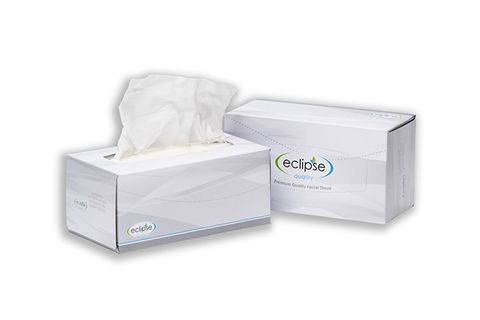 Eclipse Facial Tissue 180Pk / 36 Ctn