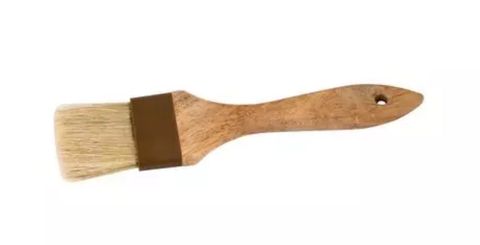 Pastry Brush Wooden Handle Nat Bristles 38mm