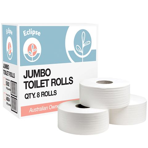 Eclipse Jumbo Toilet Tissue 1Ply / Ctn