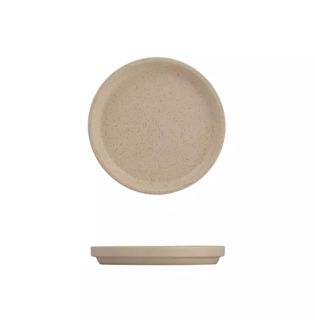 Stackable Round  Plate 160mm Luzerne Dune  Clay