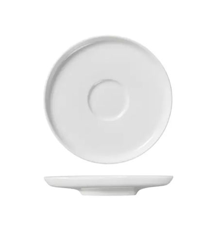 Serenity Saucer Ariane White  130mm  12/CTN