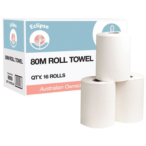 Eclipse Hand Towel Roll 80M X 16 (RT80W)