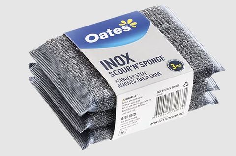 Inox Sponge Scourer 3Pk